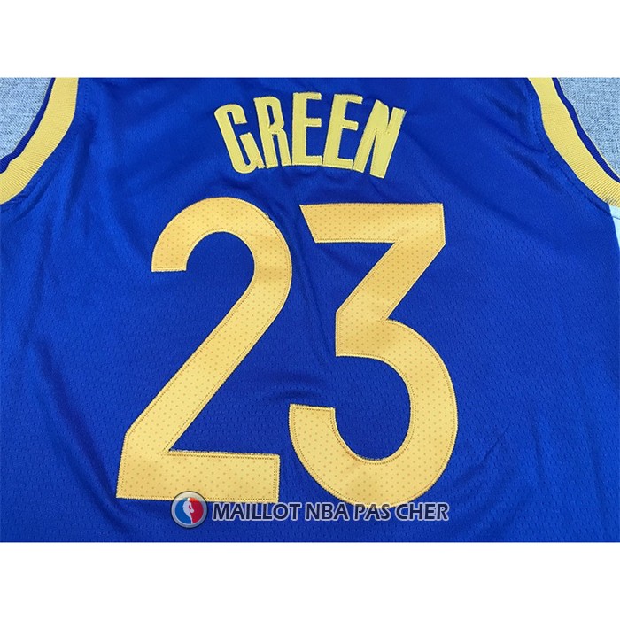 Maillot Golden State Warriors Draymond Green NO 23 Icon Bleu